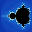The Mandelbrot Fractal.  Fractals are complex geometric shapes that exhibit repeating patterns typified by <i>self-similarity</i>, or the tendency for the details of a shape to appear similar to the shape itself.  Often these shapes resemble patterns occurring naturally in the physical world, such as spiraling leaves, seemingly random coastlines, erosion and liquid waves.  Fractals are generated through surprisingly simple underlying mathematical expressions, producing subtle and surprising patterns.  The basic iterative expression for the Mandelbrot set is z = z-squared + c, operating in the complex (real, imaginary) number set. Image #10368