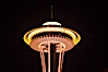 Space Needle at night. Seattle, Washington, USA. Image #13668