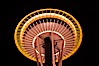 Space Needle at night. Seattle, Washington, USA. Image #13669