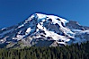 Mount Rainier, southern exposure viewed from Ricksecker Point. Ricksecker Point, Mount Rainier National Park, Washington, USA. Image #13844