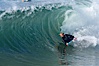 September swell at the Wedge. The Wedge, Newport Beach, California, USA. Image #14414