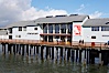 The Ty Warner Sea Center, a part of the Santa Barbara Museum of Natural History, located on Stearns Wharf. Santa Barbara Museum of History, Santa Barbara, California, USA. Image #14889