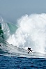 Evan Slater, Mavericks surf contest (fifth place), February 7, 2006. Mavericks, Half Moon Bay, California, USA. Image #15305
