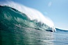 Wave breaking, tube, Newport Beach. Newport Beach, California, USA. Image #16805