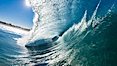 Breaking wave, Ponto, South Carlsbad. Ponto, Carlsbad, California, USA. Image #17680