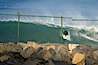 Jetties, Carlsbad, morning surf. Warm Water Jetties, Carlsbad, California, USA. Image #17920