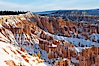 Bryce Canyon hoodoos line all sides of the Bryce Amphitheatre. Bryce Canyon National Park, Utah, USA. Image #18612