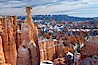 Bryce Canyon hoodoos line all sides of the Bryce Amphitheatre. Bryce Canyon National Park, Utah, USA. Image #18619