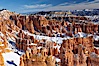 Bryce Canyon hoodoos line all sides of the Bryce Amphitheatre. Bryce Canyon National Park, Utah, USA. Image #18620