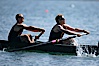 Cal (UC Berkeley) on their way to winning the men's JV final, 2007 San Diego Crew Classic. Mission Bay, San Diego, California, USA. Image #18643