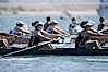 St. Mary's women race in the finals of the Women's Cal Cup final, 2007 San Diego Crew Classic. Mission Bay, San Diego, California, USA. Image #18647