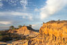 Broken Hill is an ancient, compacted sand dune that was uplifted to its present location and is now eroding. Torrey Pines State Reserve, San Diego, California, USA. Image #18930