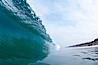 Breaking wave. Moonlight Beach, Encinitas, California, USA. Image #19131