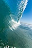 Breaking wave, early morning surf. Ponto, Carlsbad, California, USA. Image #19405