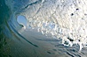 Breaking wave, early morning surf. Ponto, Carlsbad, California, USA. Image #19412
