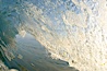 Breaking wave, early morning surf. Ponto, Carlsbad, California, USA. Image #19415