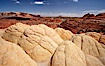 Brain rocks, curious sandstone formations in the North Coyote Buttes. North Coyote Buttes, Paria Canyon-Vermilion Cliffs Wilderness, Arizona, USA. Image #20611