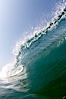 Breaking wave, morning surf, curl, tube. Ponto, Carlsbad, California, USA. Image #20884