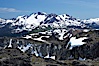 Blackcomb Mountain viewed from the Whistler gondola. Whistler, British Columbia, Canada. Image #21012