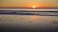 Moonlight Beach at sunset. Moonlight Beach, Encinitas, California, USA. Image #21795