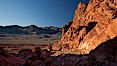 Sandstone cliffs and view across the Valley of Fire. Valley of Fire State Park, Nevada, USA. Image #26492