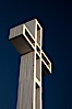 The Mount Soledad Cross, a landmark in La Jolla, California. The Mount Soledad Cross is a 29-foot-tall cross erected in 1954. La Jolla, California, USA. Image #26550