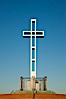 The Mount Soledad Cross, a landmark in La Jolla, California. The Mount Soledad Cross is a 29-foot-tall cross erected in 1954. La Jolla, California, USA. Image #26552