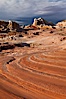 White Pocket, sandstone forms and colors are amazing. White Pocket, Vermillion Cliffs National Monument, Arizona, USA. Image #26605