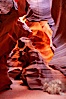 Upper Antelope Canyon slot canyon. Navajo Tribal Lands, Page, Arizona, USA. Image #26611