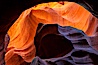 Upper Antelope Canyon slot canyon. Navajo Tribal Lands, Page, Arizona, USA. Image #26626