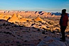 Teepee rocks with the Vermillion Cliffs in the distance. Page, Arizona, USA. Image #26627