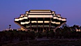 UCSD Library glows at sunset (Geisel Library, UCSD Central Library). University of California, San Diego, San Diego, California, USA. Image #26907