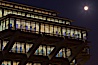 UCSD Library glows at sunset (Geisel Library, UCSD Central Library). University of California, San Diego, San Diego, California, USA. Image #26913