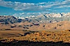 Sierra Nevada mountain range viewed from Volcanic Tablelands, near Bishop, California. Bishop, California, USA. Image #26984