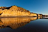 Torrey Pines State Beach, sandstone cliffs rise above the beach at Torrey Pines State Reserve. Torrey Pines State Reserve, San Diego, California, USA. Image #27251