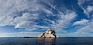 Las Animas island, southern Sea of Cortez near La Paz, Baja California, Mexico. Sea of Cortez, Baja California, Mexico. Image #27375