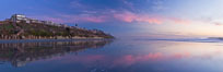 Leucadia beach and coastline, sunset. Encinitas, California, USA. Image #27381