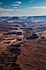 Soda Springs Basin from Green River Overlook, Island in the Sky, Canyonlands National Park, Utah. Canyonlands National Park, Utah, USA. Image #27840
