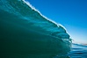 Breaking wave, morning, barrel shaped surf, California. California, USA. Image #27998