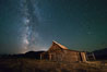 Milky Way over T.A. Moulton Barn, Grand Teton National Park. Image #32315