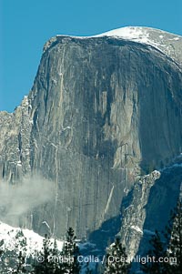 Half Dome, Yosemite Valley, Half Dome, copyright Phillip Colla Natural History Photography, www.oceanlight.com, image #06972, all rights reserved worldwide.