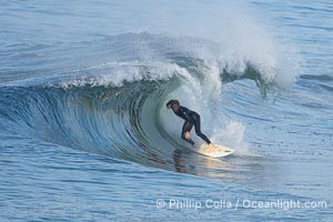 Kirk Blackman, September swell Newport Beach, California