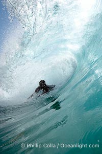 Bodysurfing the Wedge, The Wedge, Newport Beach, California