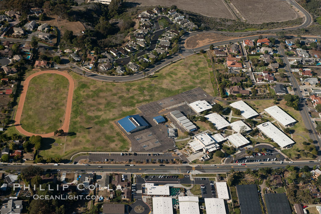 Oceanside, aerial photo., natural history stock photograph, photo id 29076