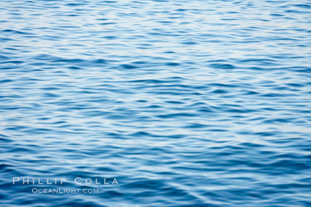 Abstract colors and water patterns on the ocean surface., natural history stock photograph, photo id 20275