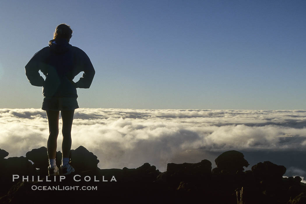 Atop Haleakala volcano, Maui