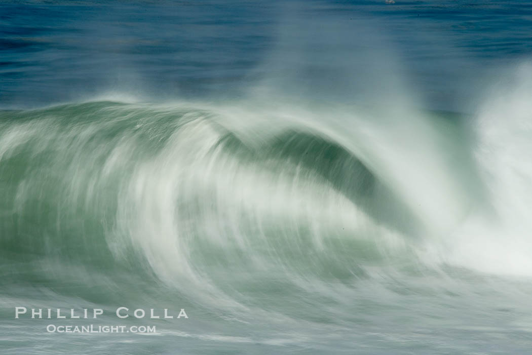 Big surf and waves., natural history stock photograph, photo id 14831