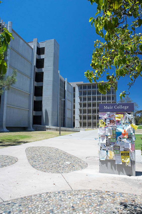 Biology Building on Muir College, University of California San Diego (UCSD). University of California, San Diego, La Jolla, USA, natural history stock photograph, photo id 12857