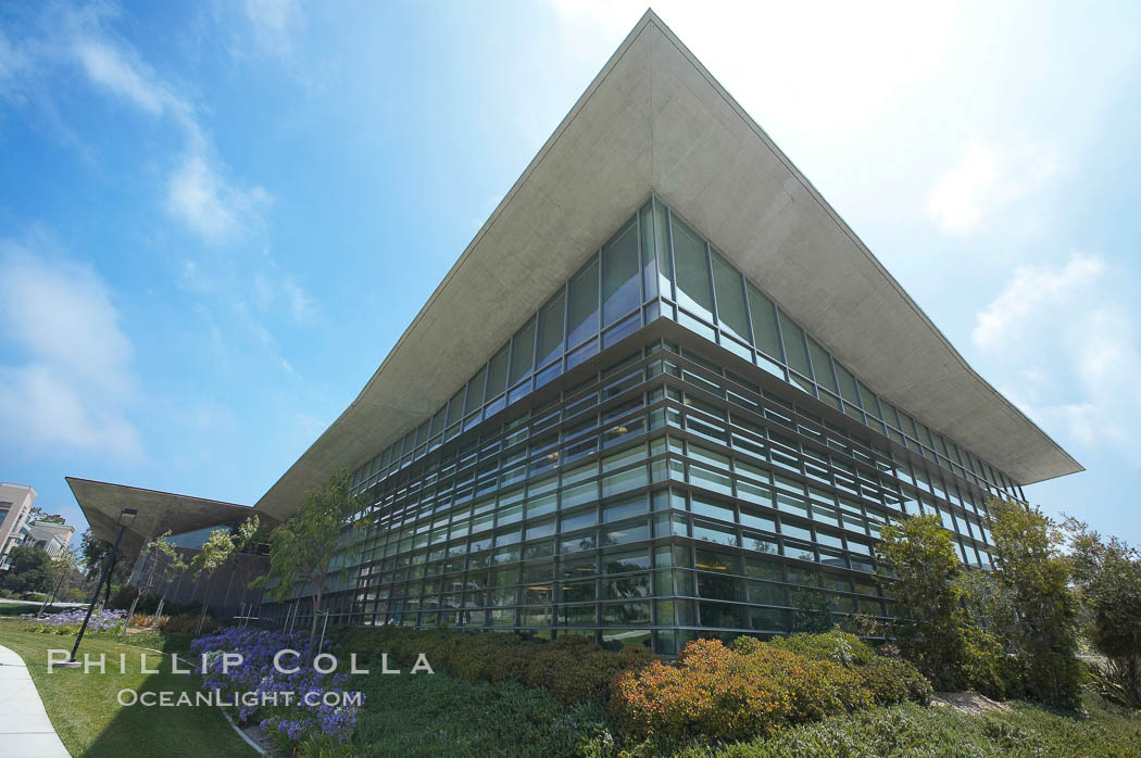 Biomedical Library, University of California, San Diego (UCSD). La Jolla, USA, natural history stock photograph, photo id 20835