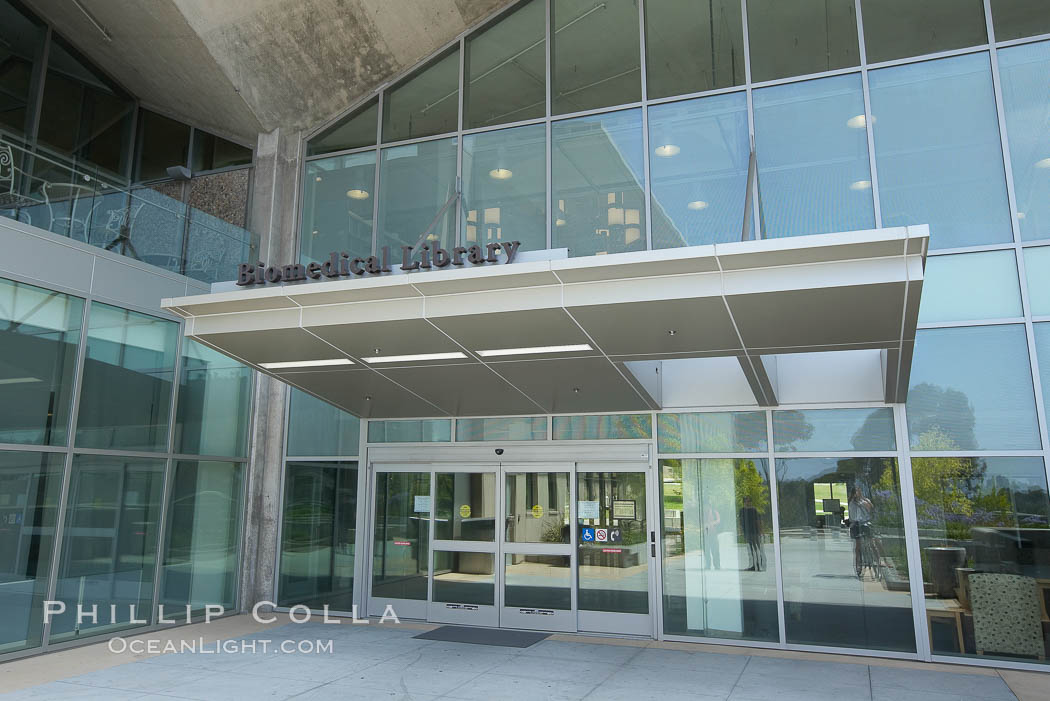 Biomedical Library, University of California, San Diego (UCSD). La Jolla, USA, natural history stock photograph, photo id 20837